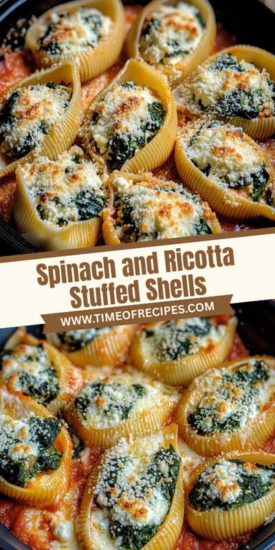 Spinach and Ricotta Stuffed Shells