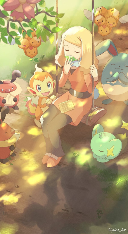 chimchar-shinx-azumarill-cherrim-combee-