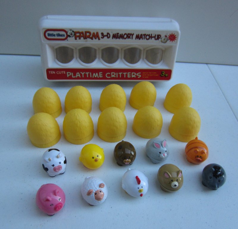 little tikes farm memory match up