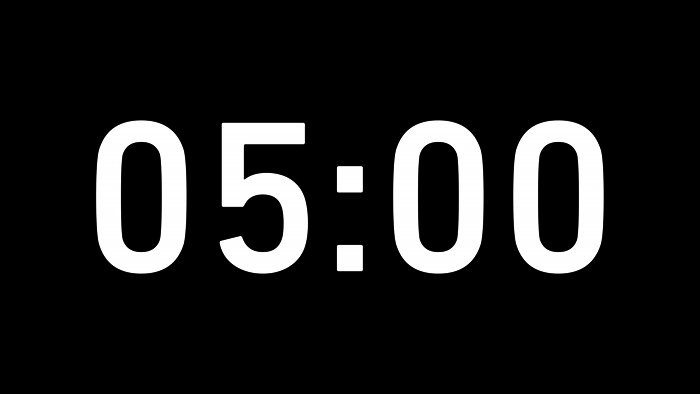 Fondo Transparente Raíz — Cuenta Regresiva de 5 Minutos sin Fondo
