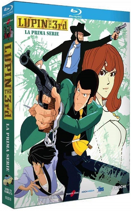 Lupin III - La prima serie (3 Blu Ray) (2018) Full Blu Ray 1:1 AVC ITA-JAP PCM 2.0