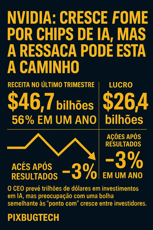Nvidia: Cresce a Fome por Chips de IA, Mas a Ressaca Pode Estar a Caminho