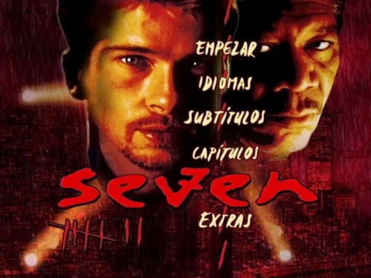 SEVEN MENU - Seven (Se7en) [1995] [Thriller] [DVD9] [PAL] [Leng. ESP/ENG] [Subt. ESP/ENG]
