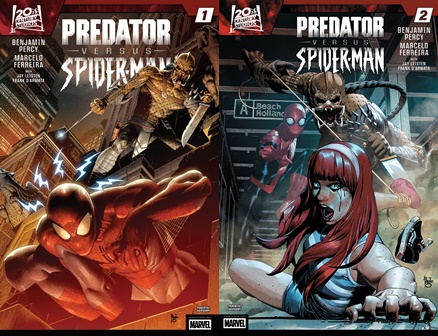 Predator Vs. Spider-Man #1-4 (2025) Complete