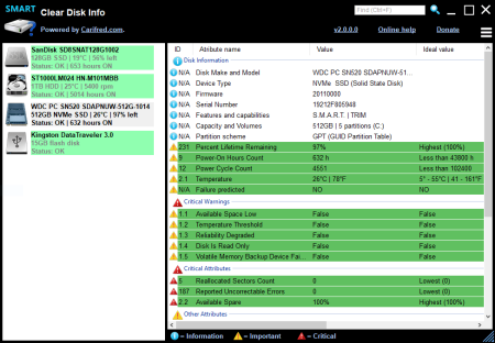 Clear Disk Info 2.3.2