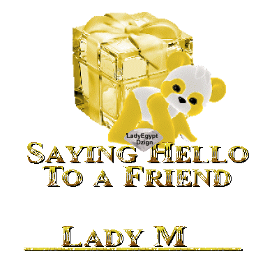SAYINGHELLOLADYM