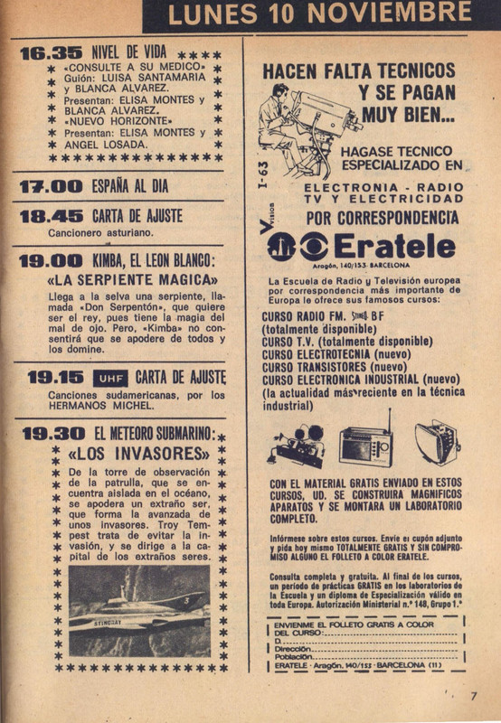 TELEPROGRAMA Nº 188 del 10 al 16 de noviembre de 1969_01
