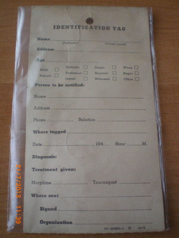 Tarjeta de herido
