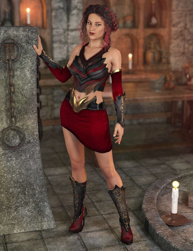 Dragonette Outfit For Genesis 8 Female(s) 2024 - Free Daz 3D Models