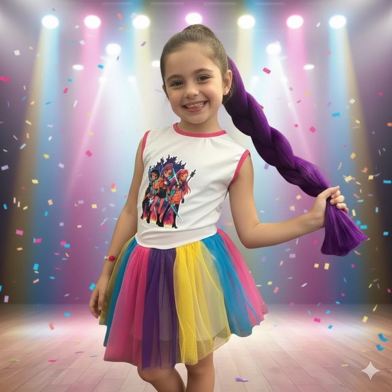 0000NEW VESTIDO RUMI + TRENZA