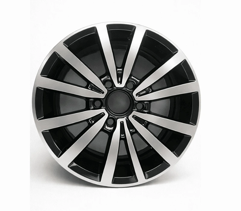 Après réparation d'une jante frottée