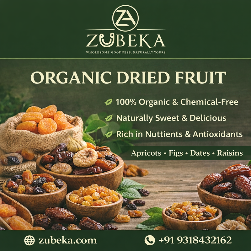 Healthy Organic Dried Fruit for Daily Energy
