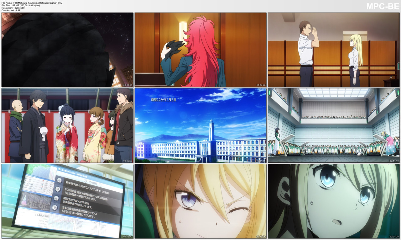 [HR] Mahouka Koukou no Rettousei S02E01.mkv_thumbs