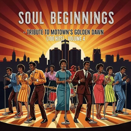 VA - Soul Beginnings - Tribute to Motown's Golden Dawn (100 Hits) - Volume 4 (2025)