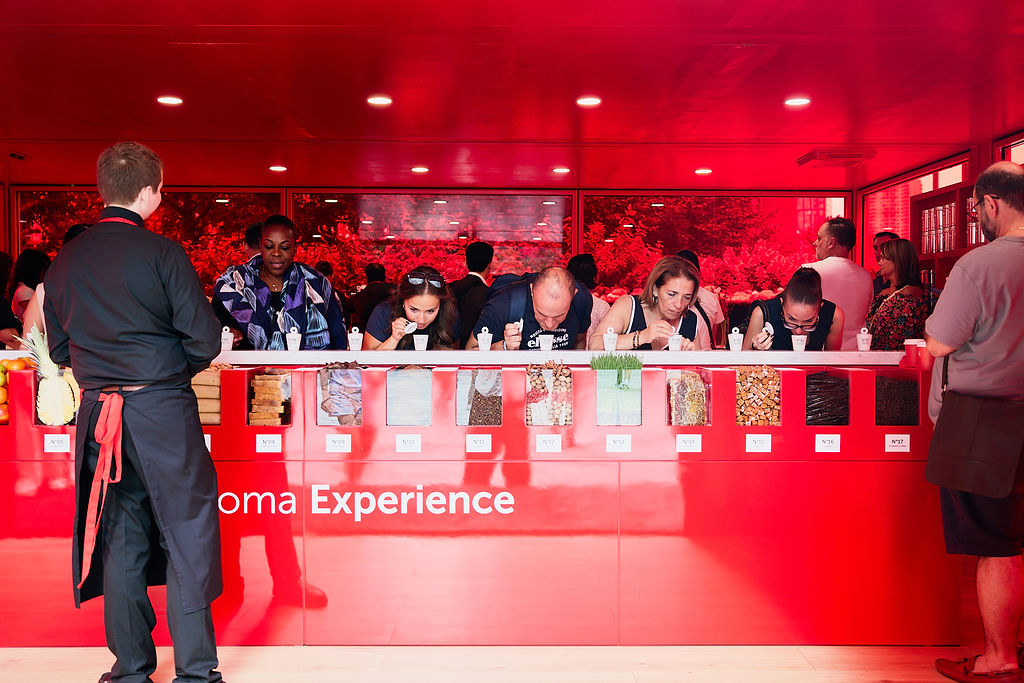 Interactive Cube Wall