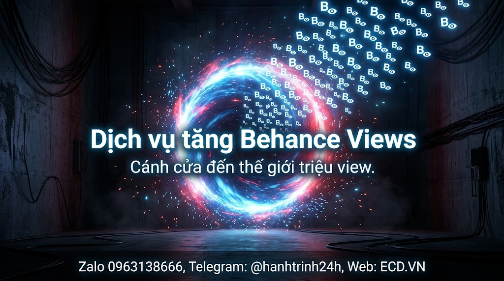dịch vụ tăng behance views giá rẻ cho creative