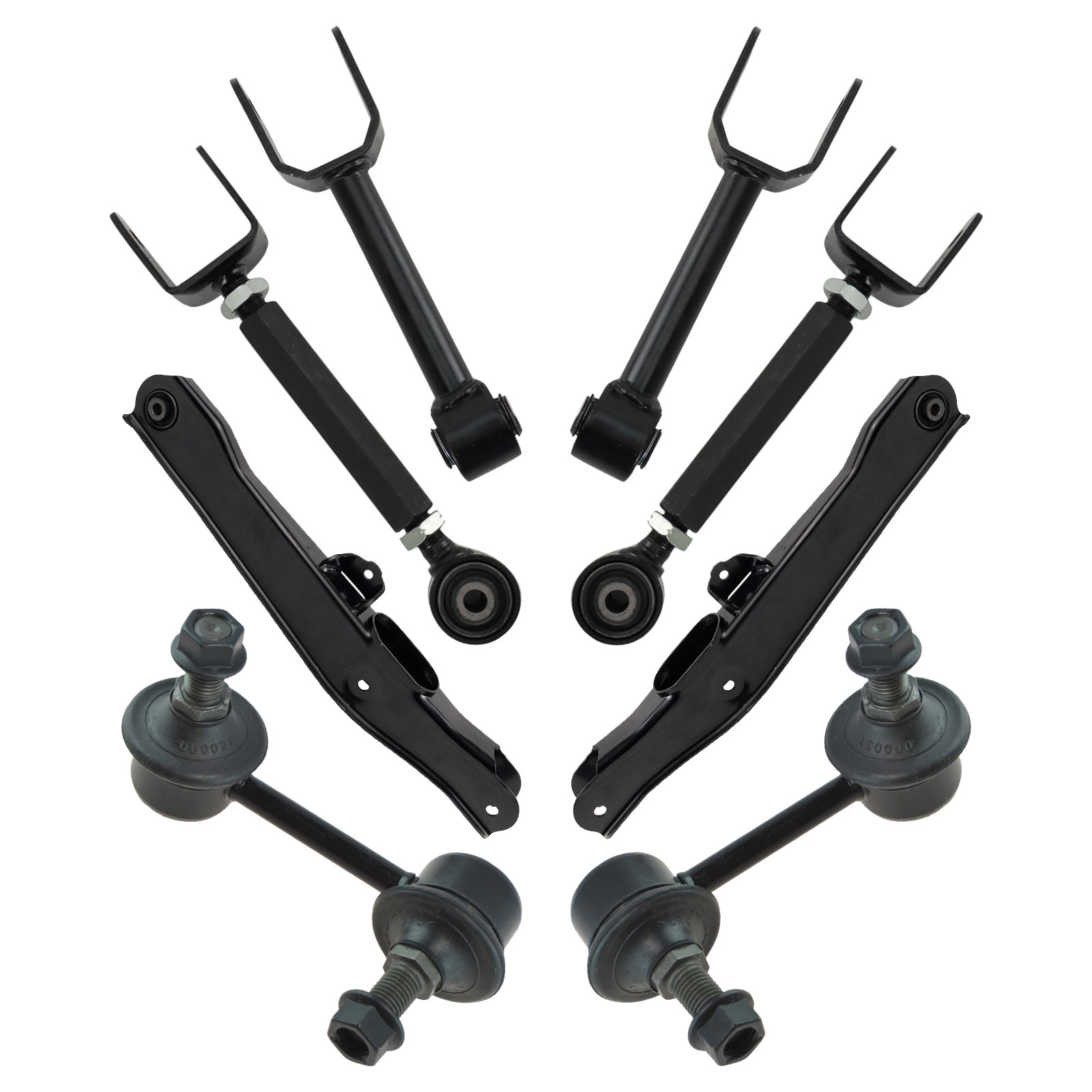 Control Arm and Sway Bar End Link Kit for 11-14 Chrysler 200 Rear End - 8pcs - Bild 2 von 6