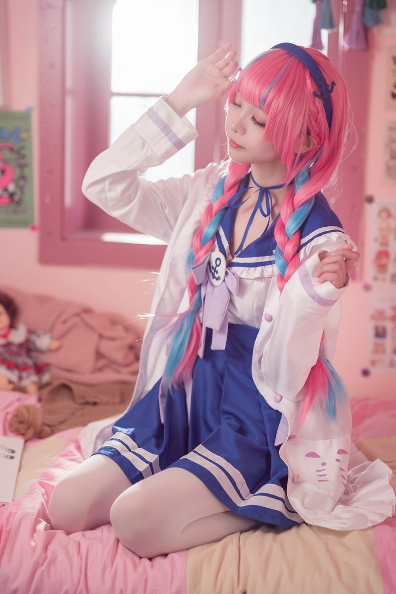 艾西Aiwest 湊阿库娅私服Cosplay写真图集 虚拟主播高清美图 55P (274.4M)插图5