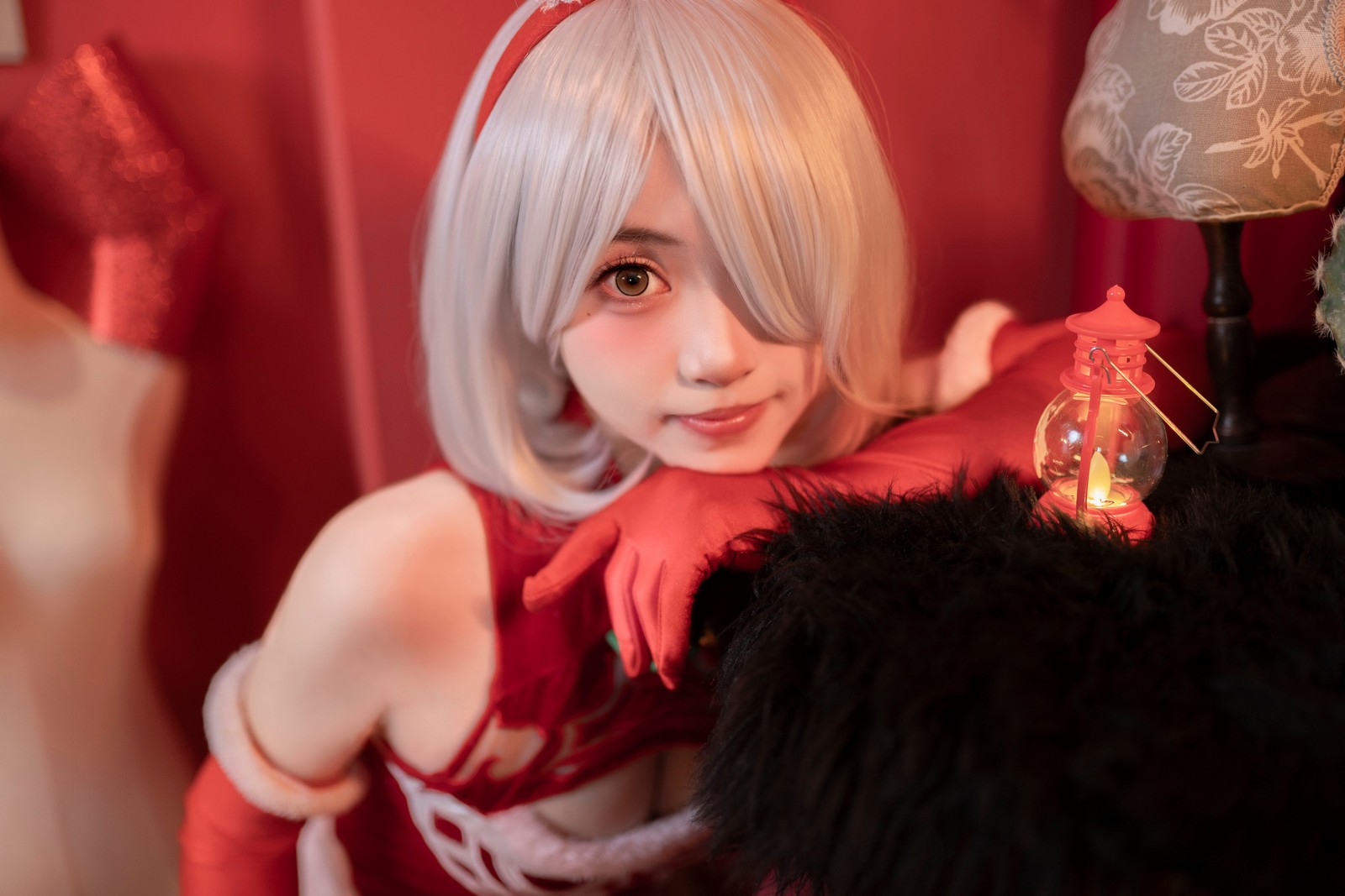 Bangni邦尼 – 尼尔：机械纪元 2B 圣诞 Cosplay 高清写真集（105P-962MB）插图