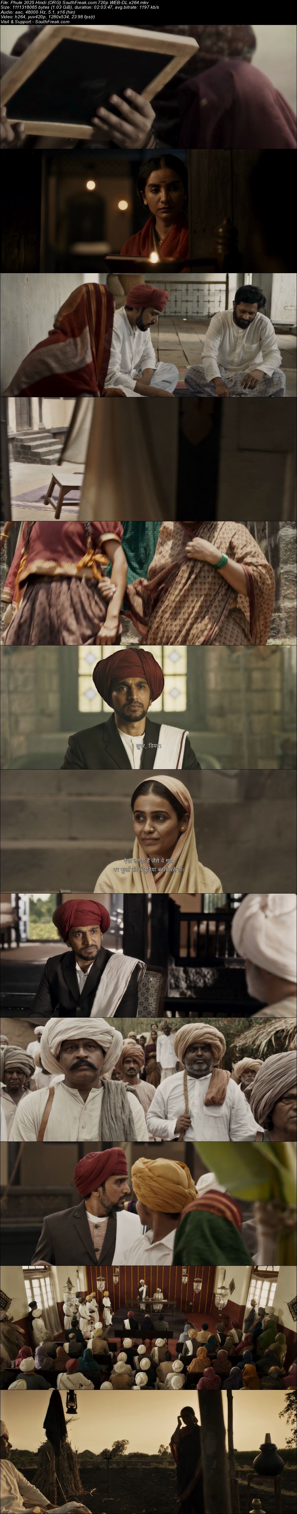Phule 2025 Hindi ORG South Freak com 720p WEB DL - hdhubflix, hubflix, hdmovieshub, allmovieshub
