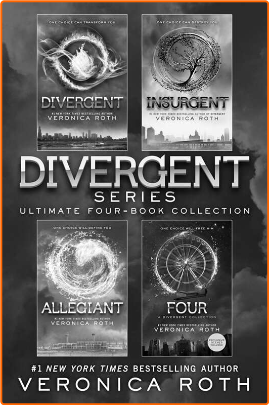 Veronica Roth Divergent Series Ultimate Four Book Collection Epub