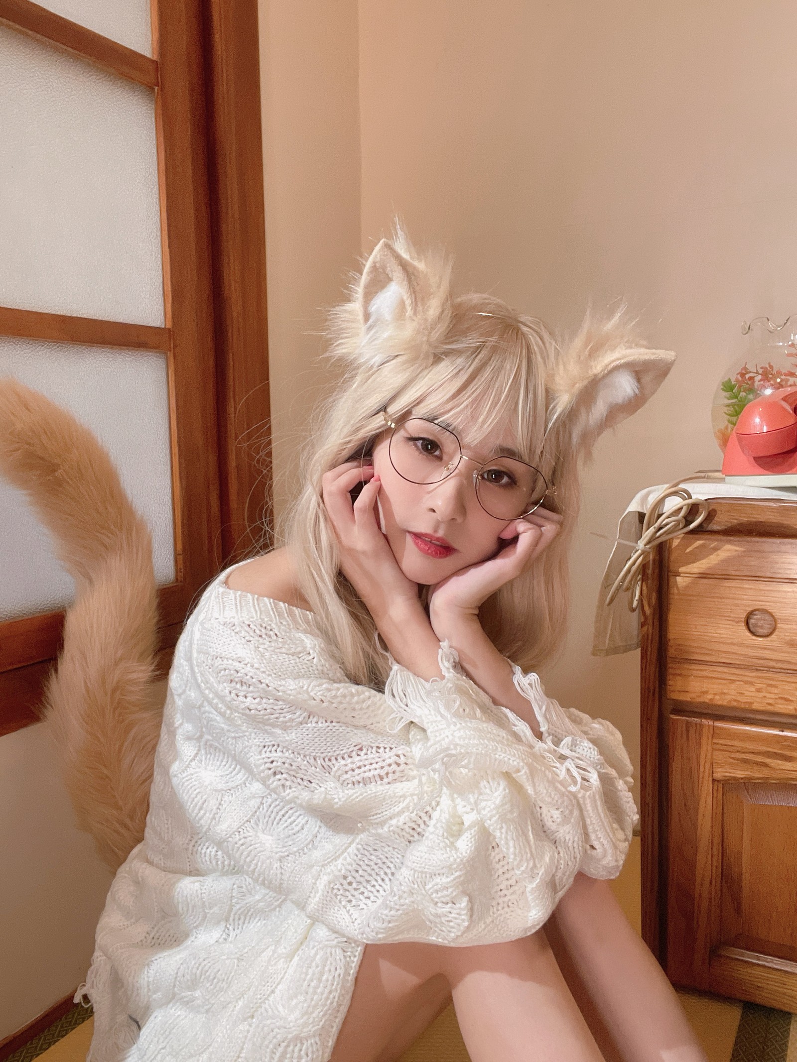 泥泥汝 猫女 主题 Cosplay 写真＋视频合集｜高质量图集（372P｜12V｜1.09GB）插图7
