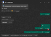 next day he still asking me for more money