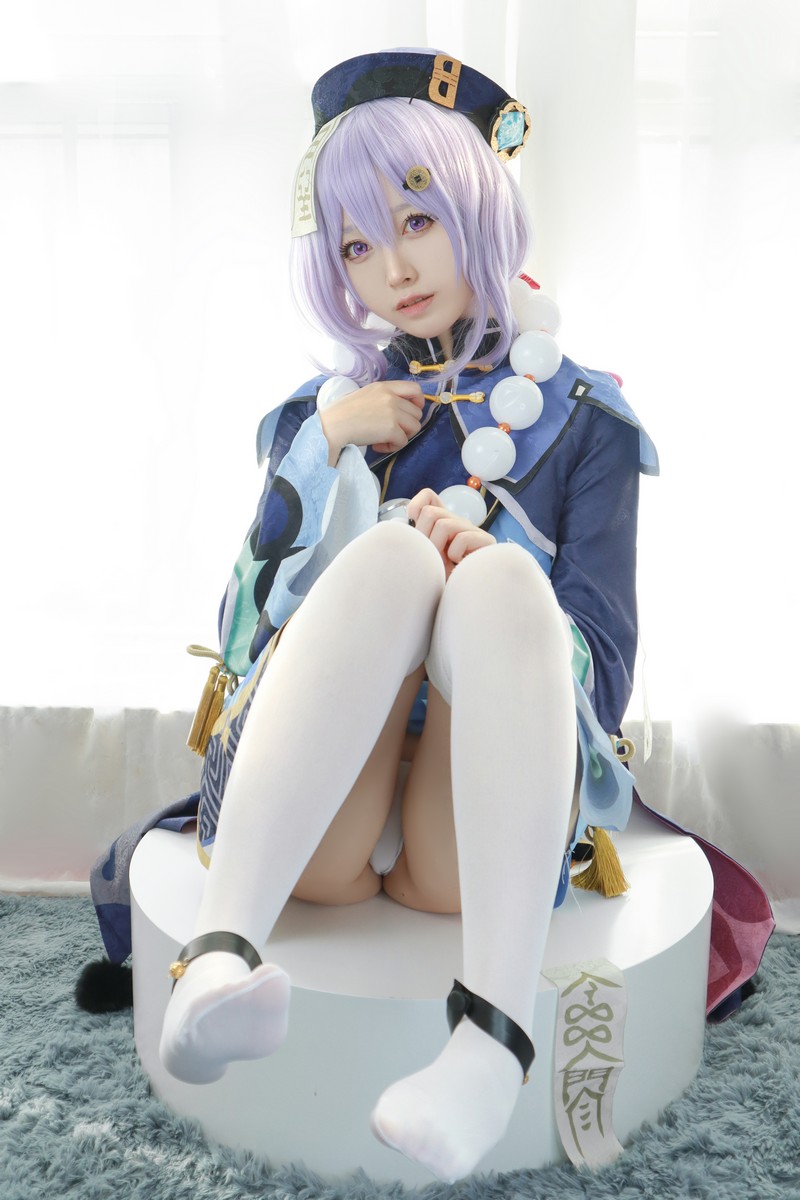 Asagiriai（愛ちゃん）原神 七七 Cosplay写真图集 35P 高清美图合集 (355MB)插图