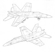 FA-18A Hornet Drawings