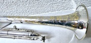 King 1937 Liberty Silvertone trumpet  sn 210902 (2)