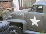 Американский седельный тягач Studebaker US6, военный музей. Оверлоон US6-Overloon-006