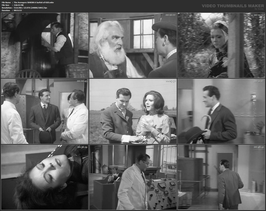 The Avengers S04E08 A Surfeit of H2O.mkv