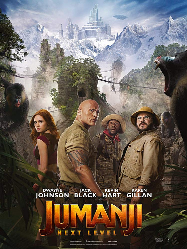 Jumanji The Next Level (2019) English 720p HDCAM-Rip x264 Download