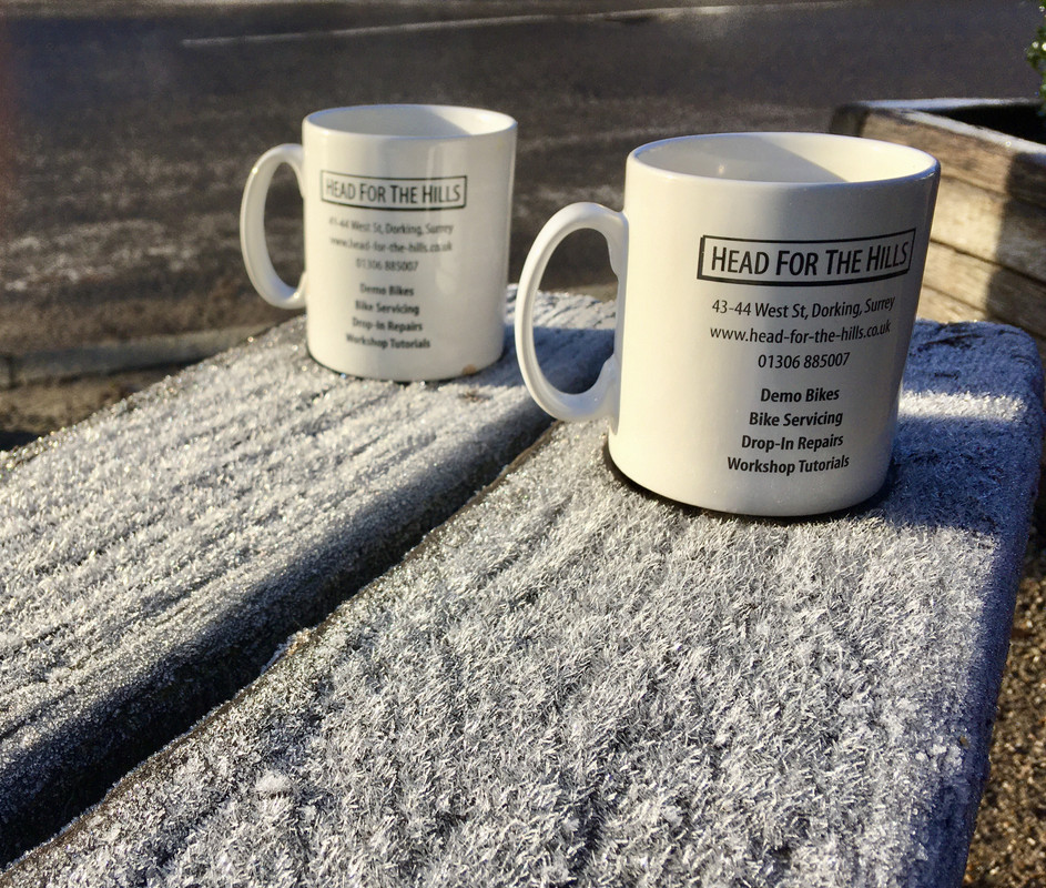 Even a touch of frost in Peaslake 