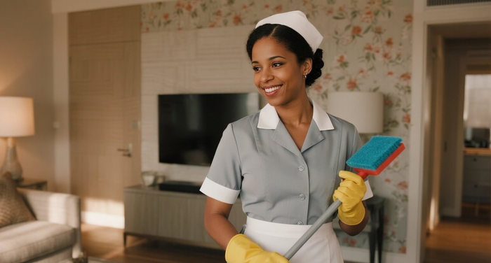 full time live in maid