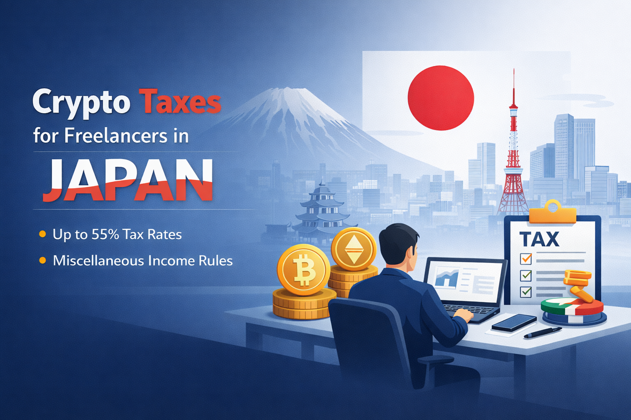 Crypto Taxes for Freelancers Living and Working in Japan (2026 Compliance Guide)