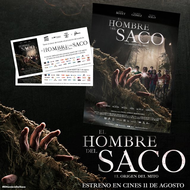 SORTEAMOS ENTRADAS DE CINE DE LA PELÍCULA “EL HOMBRE DEL SACO”. 11 DE AGOSTO EN CINES