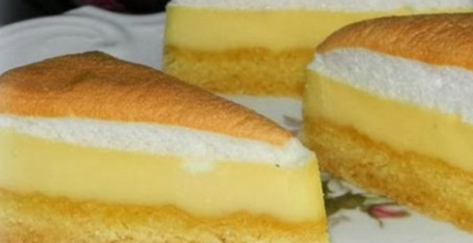 Quarkkuchen mit Baiserhaube Quarkkuchen mit Baiserhaube