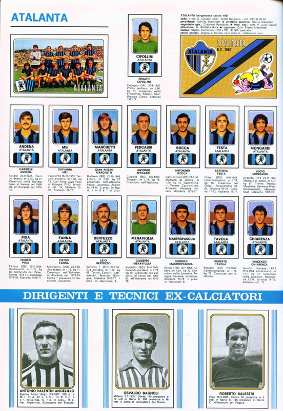 Calciatori 1976 1977 Panini 44 — Postimages