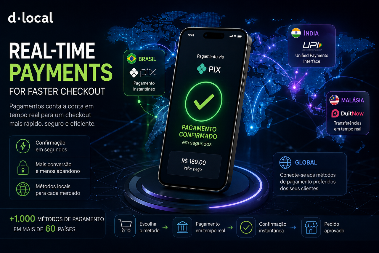 Pagamento em segundos: por que o checkout em tempo real está mudando o comércio digital