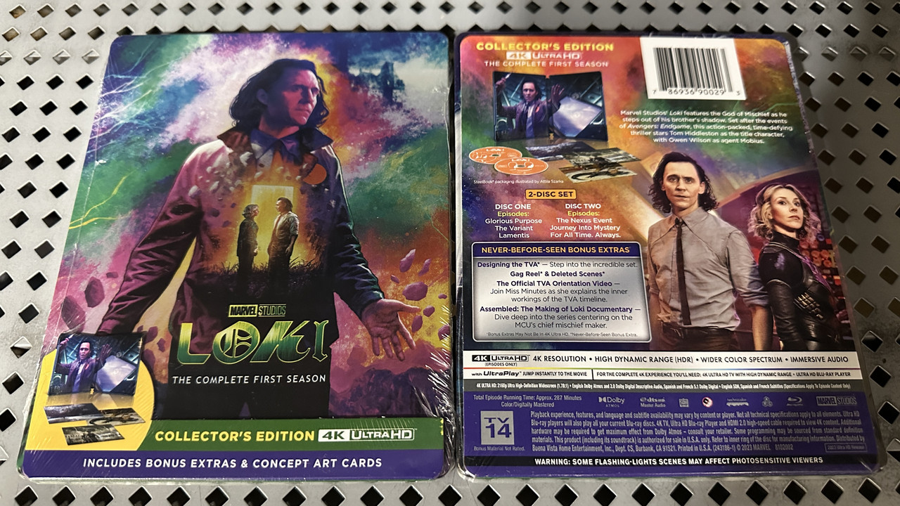 Loki Season One 4K Steelbook - Page 5 - Blu-ray Forum