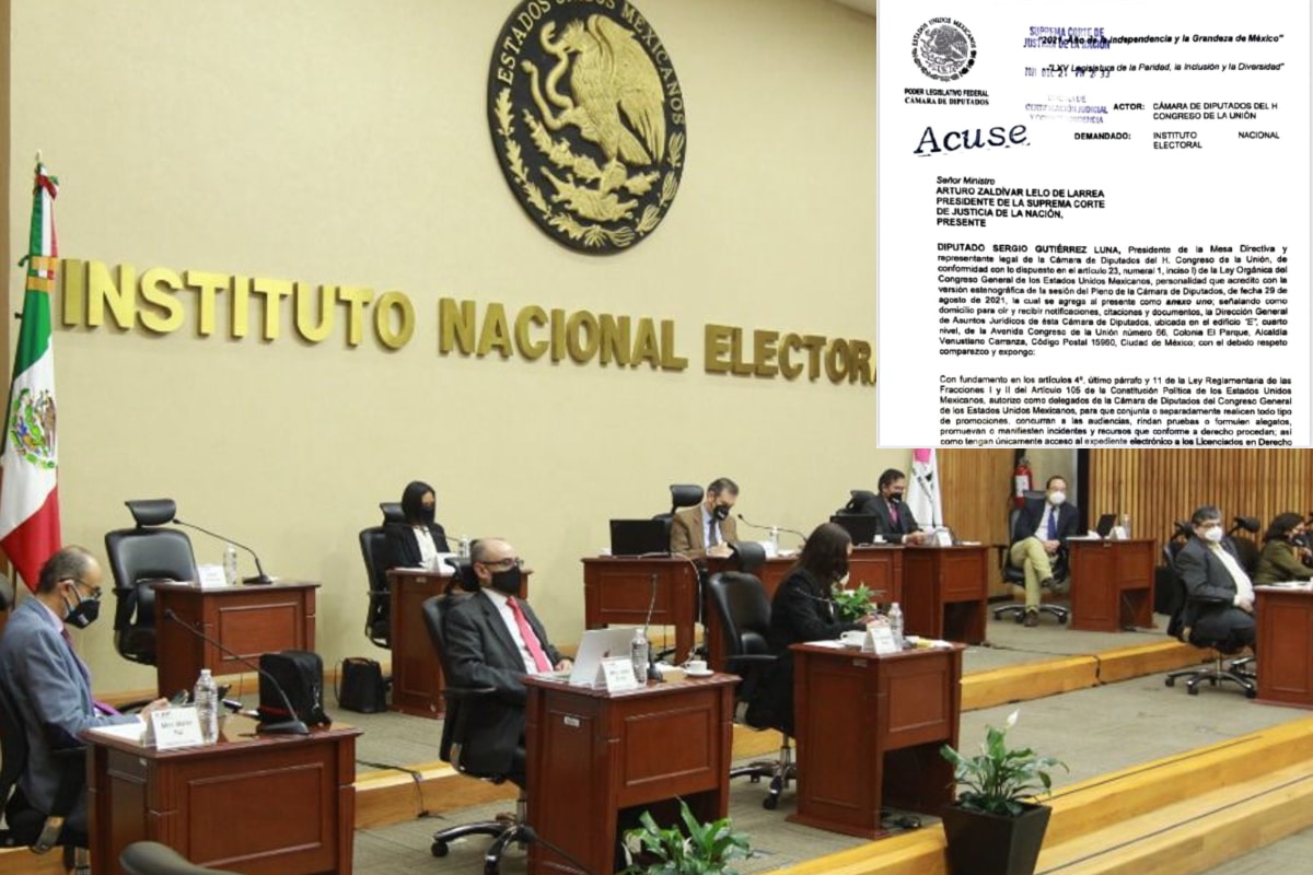 Diputados presentan controversia contra el INE por la Revocación de Mandato