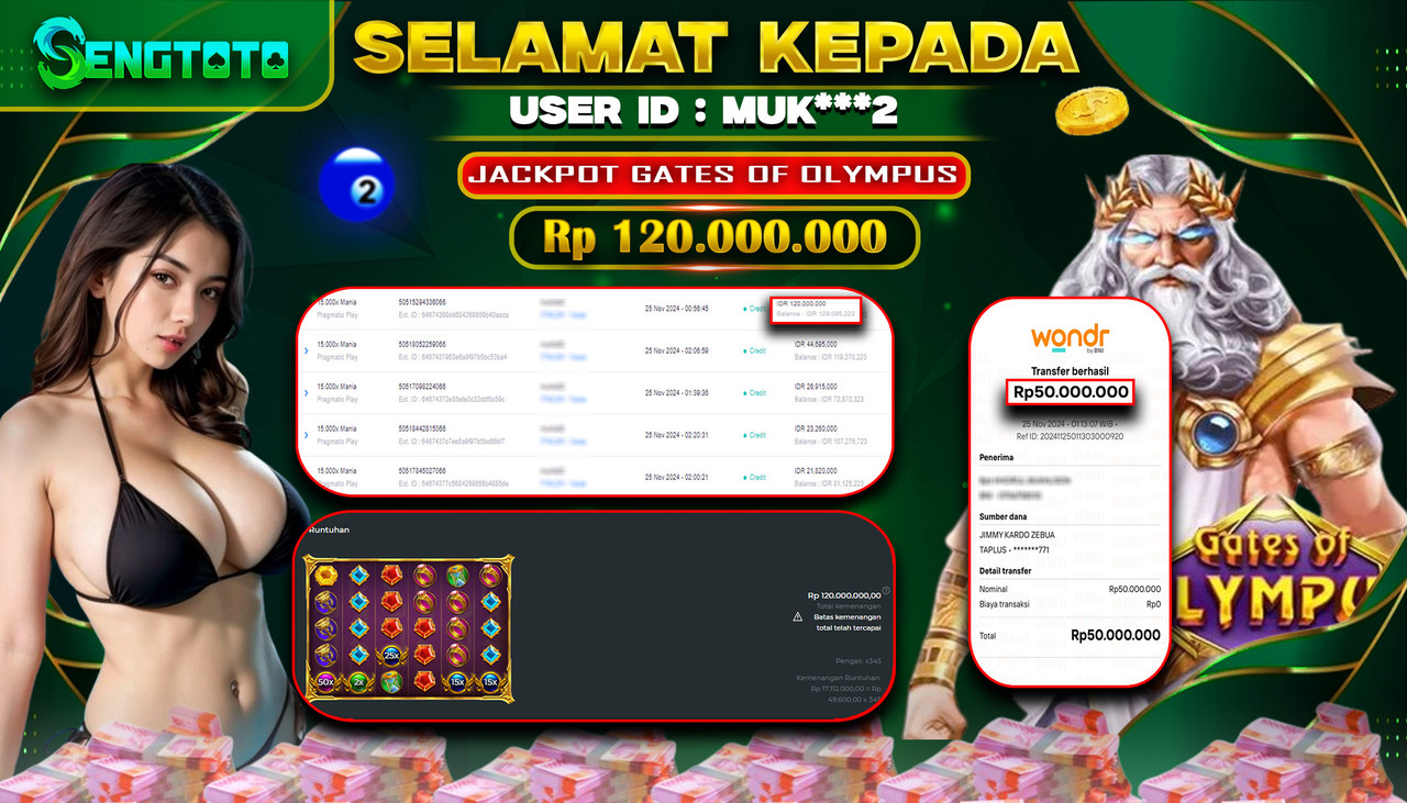 BUKTI PEMBAYARAN SLOT GATES OF OLYMPUS