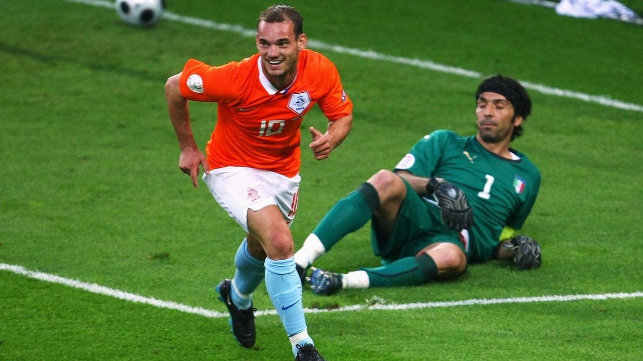 Relive some of the emotions of Euro 2008. Van der Vaart vs Pirlo… More of this in Euro 2024…
