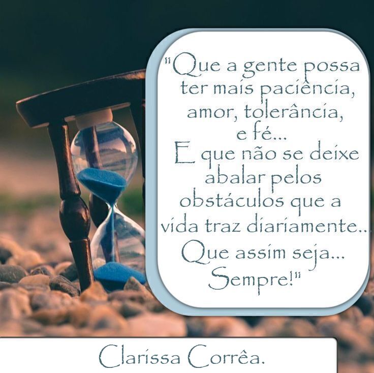 Que a gente possa...