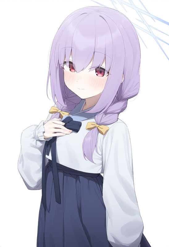 depth of field, 1girl, [[atsuko (blue archive)]], healthyman, blush, smile, clos s-2059949625