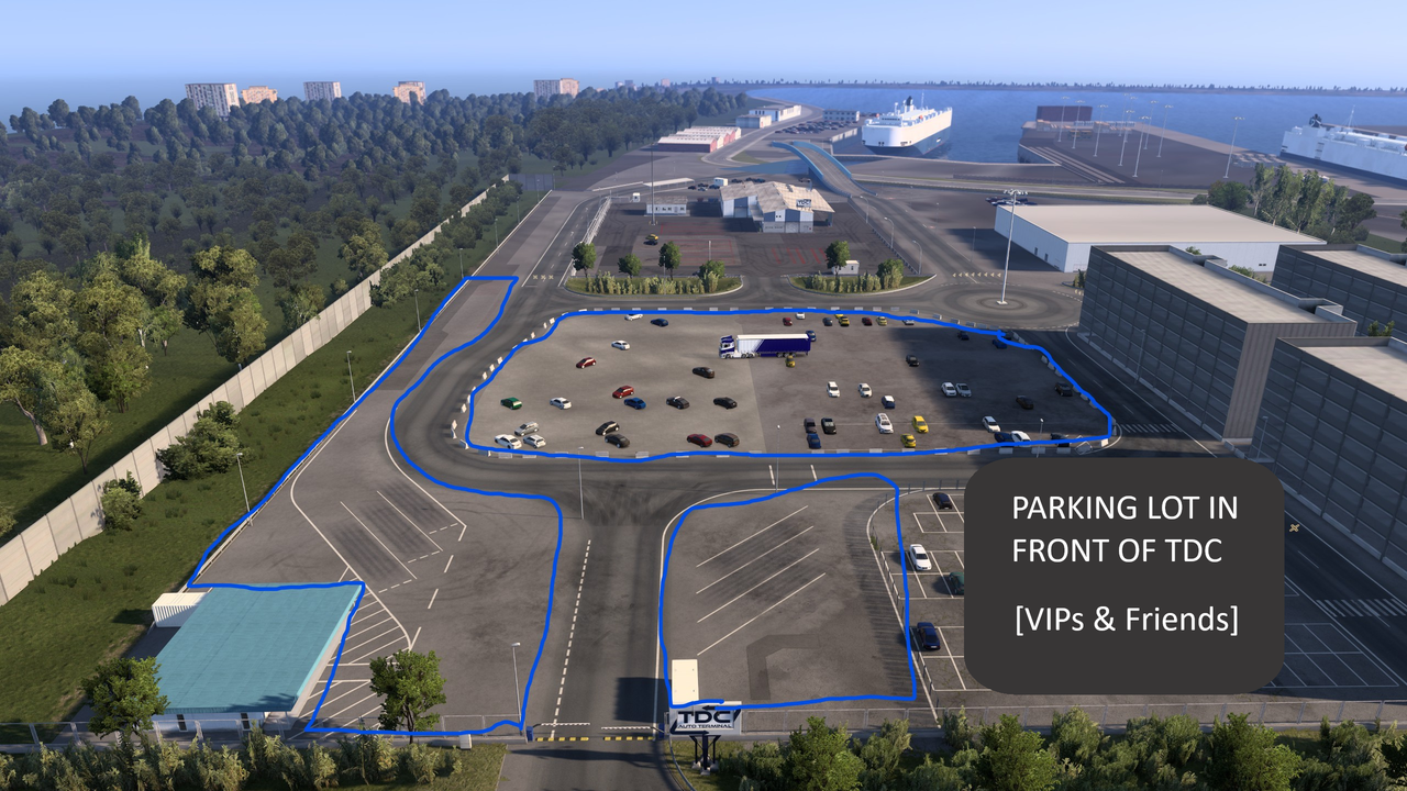 PARKING LOT IN FRONT OF TDC [VIPs & Friends]