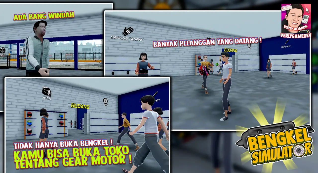 Download Bengkel Simulator Indonesia APK