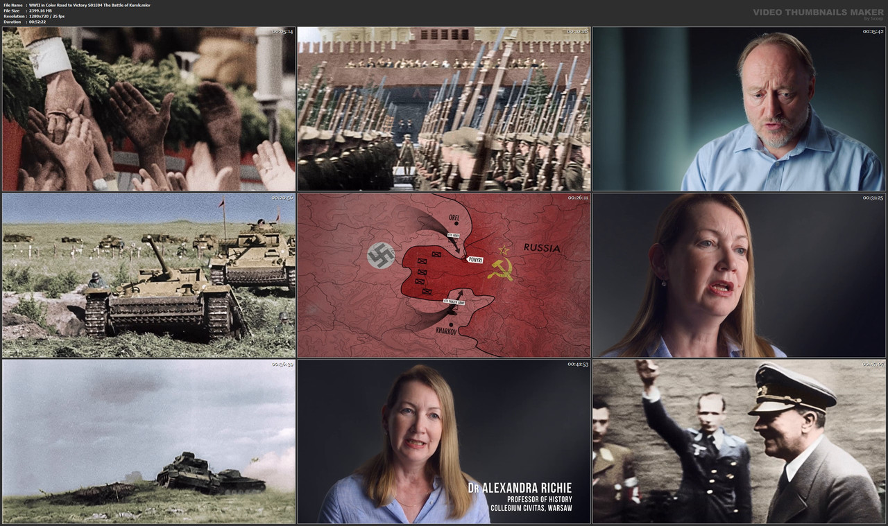 WWII in Color Road to Victory S01E04 The Battle of Kursk.mkv