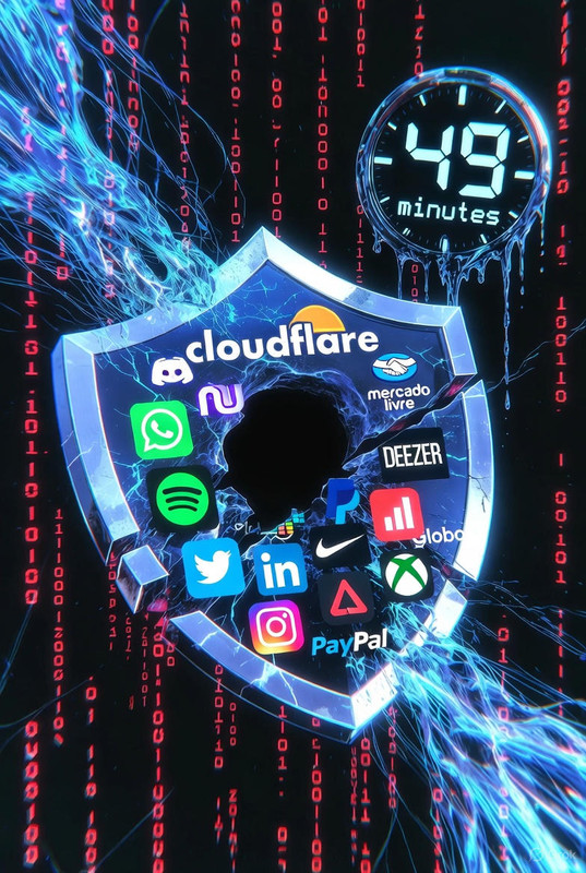Cloudflare Quebrou Tudo: O Dia em que o Escudo Virou o Vilão da Internet Inteira